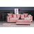 Brandy Lounge - 3,5-sits soffa (dusty pink) + Mbelvrdskit fr textilier