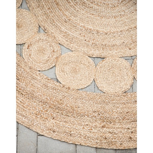 Elis matta Ø200 cm - Jute Elis matta Ø200 cm - Jute