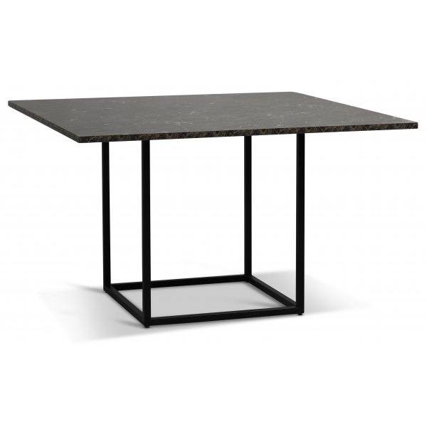 Sintorp matbord 120 cm - Brun marmor (Exklusivt laminat)