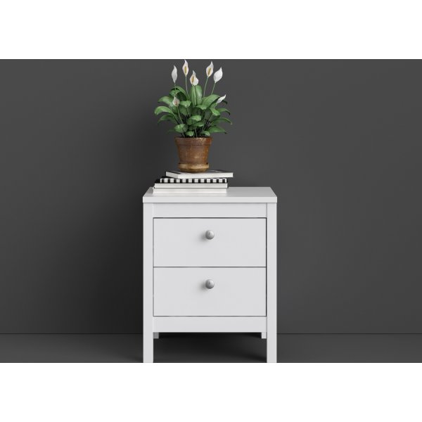Nachtkastje Madrid - Wit