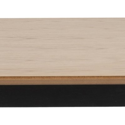 Roxby matbord 120 cm - Ek/svart
