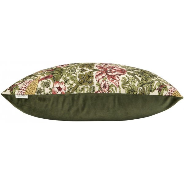 Vilja kussenhoes 45 x 45 cm - Mosgroen