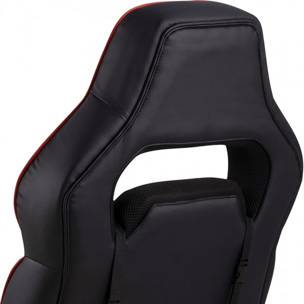 Chaise de bureau / chaise de jeu Canyon - Noir PU/rouge Chaise de bureau / chaise de jeu Canyon - Noir PU/rouge