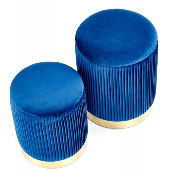 Pouf Meddick - Bleu Pouf Meddick - Bleu