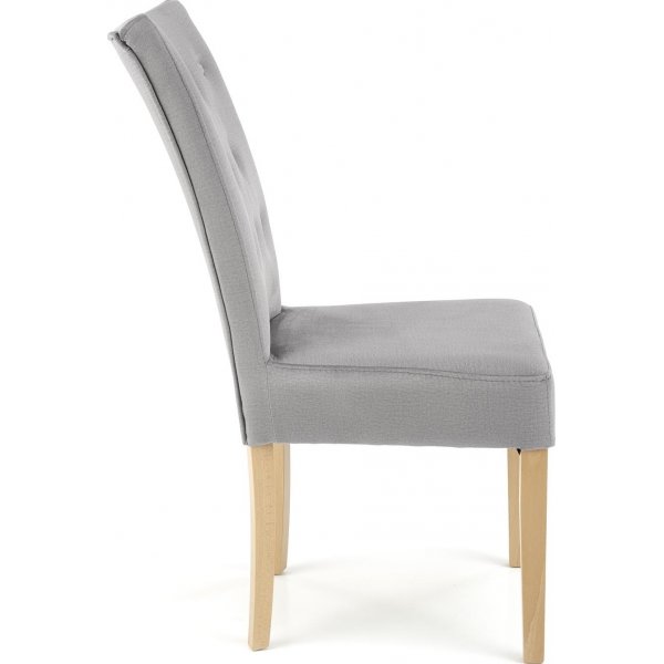 Chaise de salle à manger Vermont - Chêne miel/gris Chaise de salle à manger Vermont - Chêne miel/gris