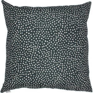 Housse de coussin Dotty 60 x 60 cm - Noir