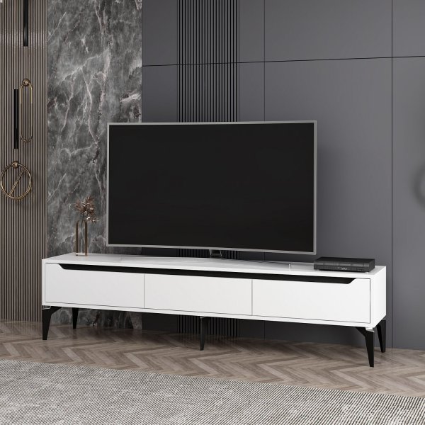 Meuble TV Zoya - Noir Meuble TV Zoya - Noir