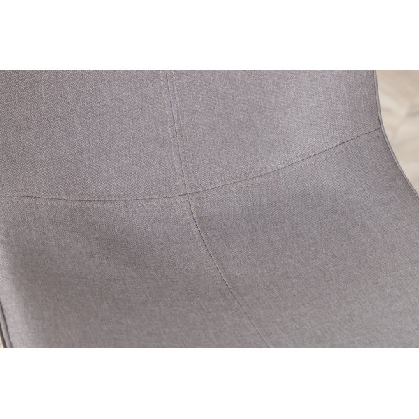 Chaise de salle à manger Malcolm - Gris/noir Chaise de salle à manger Malcolm - Gris/noir