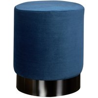Katie sittpuff hög - Mörkblå Sammet Katie sittpuff hög - Mörkblå Sammet