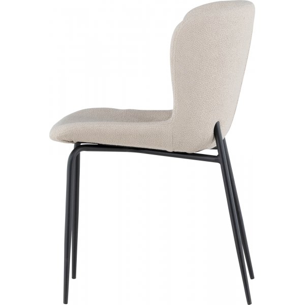 Modesto matstol - Beige boucle