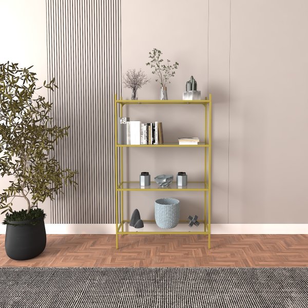 Bibliothque Marta - Or/verre