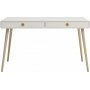 Softline bureau 130 x 70 cm - Wit