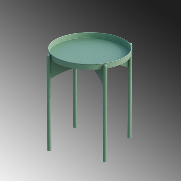 Vela salontafel Ø44 cm - Groen Vela salontafel Ø44 cm - Groen