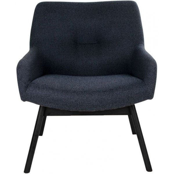 London Fauteuil - Donkergrijs/zwart London Fauteuil - Donkergrijs/zwart