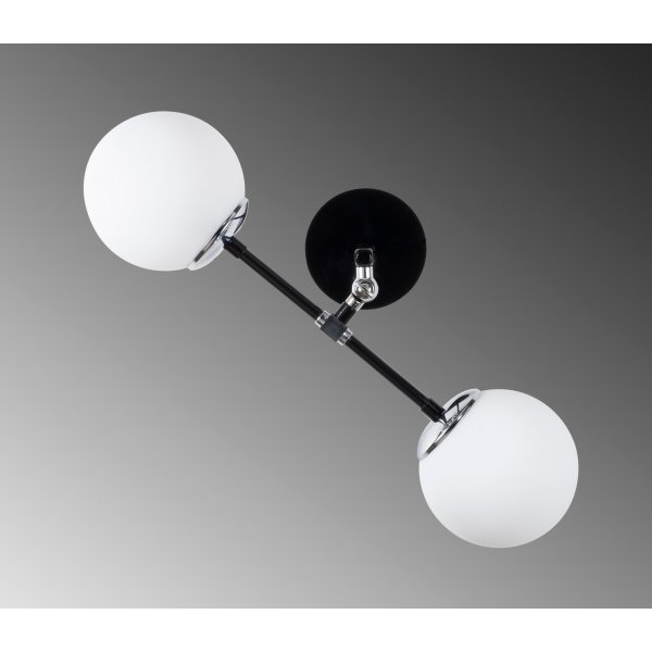 Lorea wandlamp 2 - Zwart