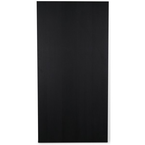 Vggpanel Volume 200x100 cm - svartbetsad ek