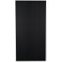 Vggpanel Volume 200x100 cm - svartbetsad ek
