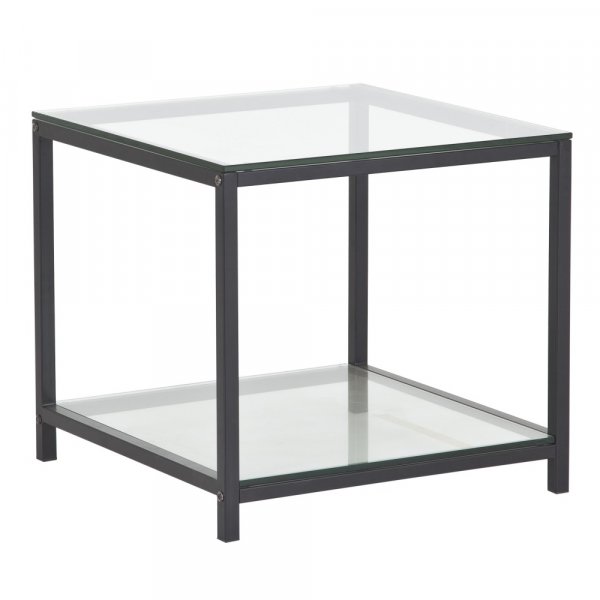 Stil hrnbord - Svart/metall/glas