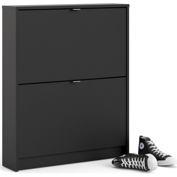 Shoes skoskåp med 2 fack - Svart Shoes skoskåp med 2 fack - Svart