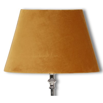 Velvet lampskrm 20 cm - Guld