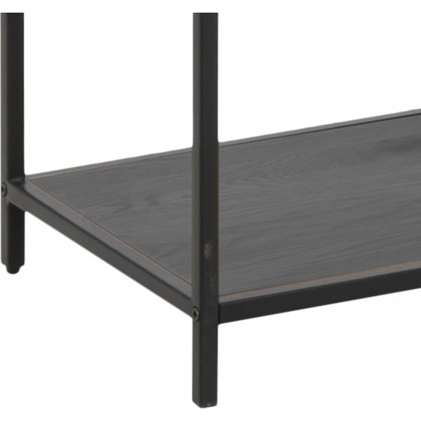 Bibliothque Seaford 114x185 cm - Noir