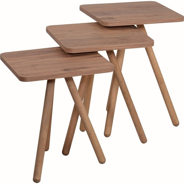 Triple satsbord 34 x 34 cm - Furu Triple satsbord 34 x 34 cm - Furu