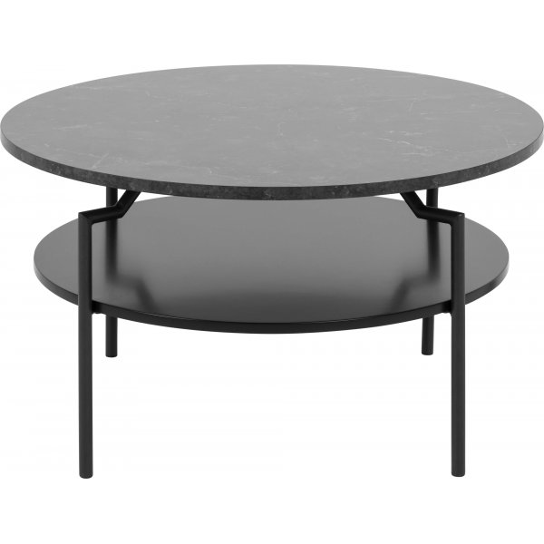 Table basse Goldington Ø80 cm - Noir Table basse Goldington Ø80 cm - Noir