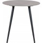 Table d\\\'appoint Lazio 45 cm - Gris/noir