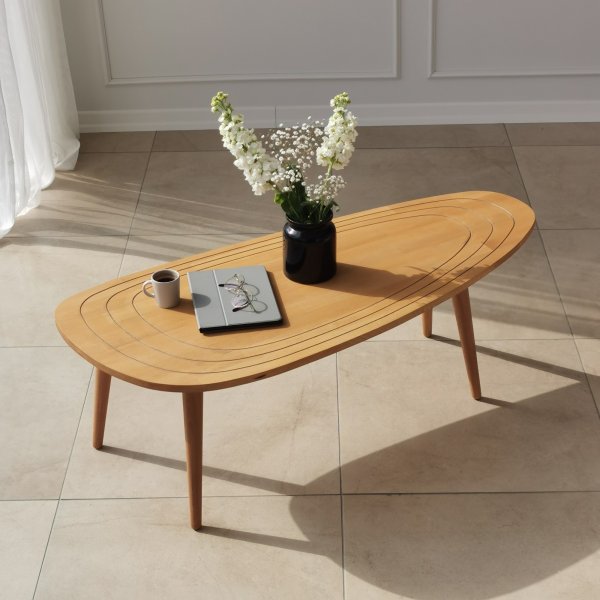 Table basse Sweet 115 x 50 cm - Teck Table basse Sweet 115 x 50 cm - Teck
