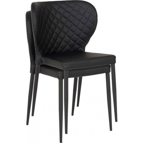 Chaise de salle  manger Pisa - Noir