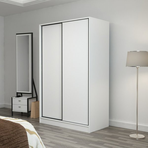 Armoire Kapusta 120 cm - Blanc Armoire Kapusta 120 cm - Blanc