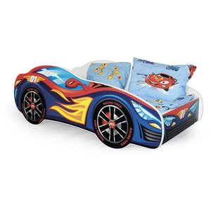 Racer Barnsäng - Formel 1 + Möbelvårdskit för textilier