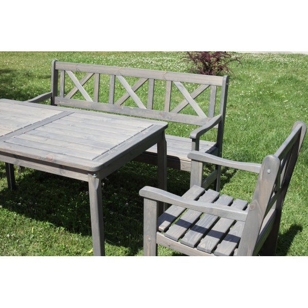 Bollnäs outdoor groep - Klassiek grijs Bollnäs outdoor groep - Klassiek grijs