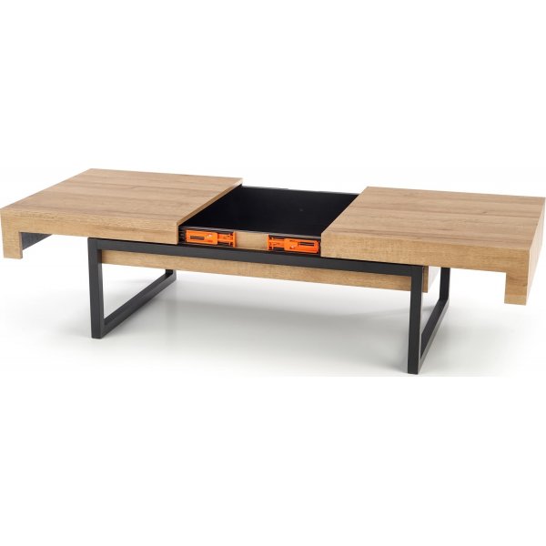 Table basse Ready 110x 60 cm - Chêne/noir Table basse Ready 110x 60 cm - Chêne/noir