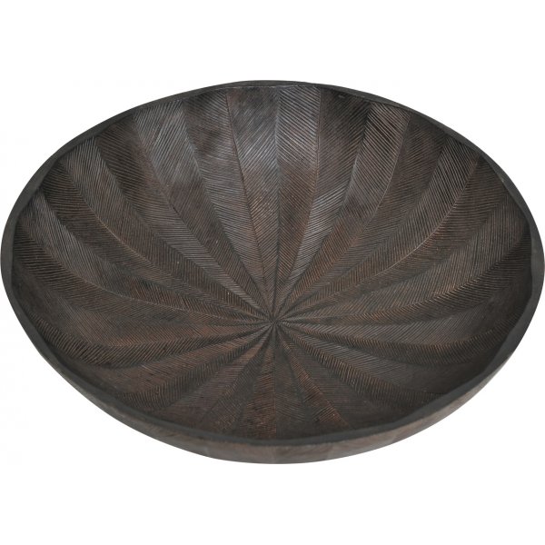 Bol en arête de poisson - Marron Bol en arête de poisson - Marron