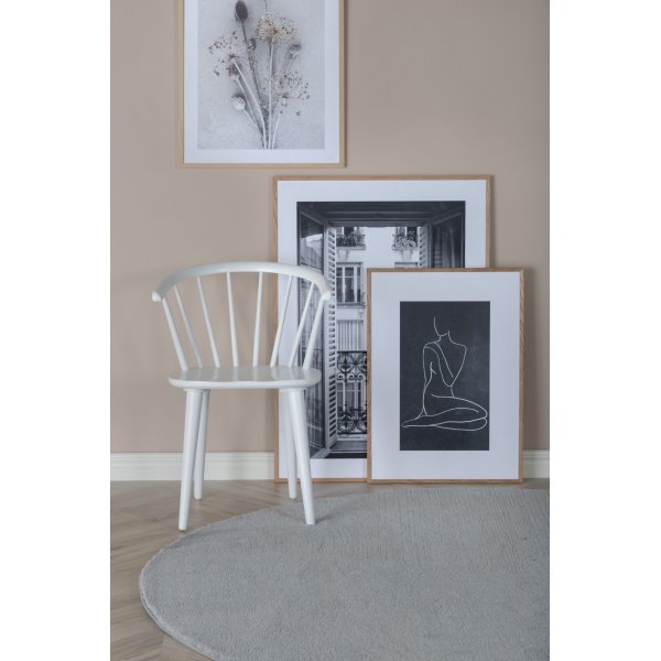 Tripoli matstol - Vit