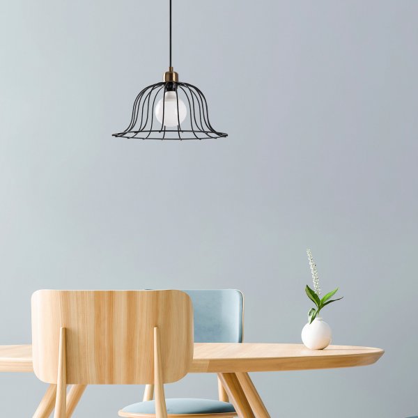 Boel taklampa 11390 - Svart/antik Boel taklampa 11390 - Svart/antik