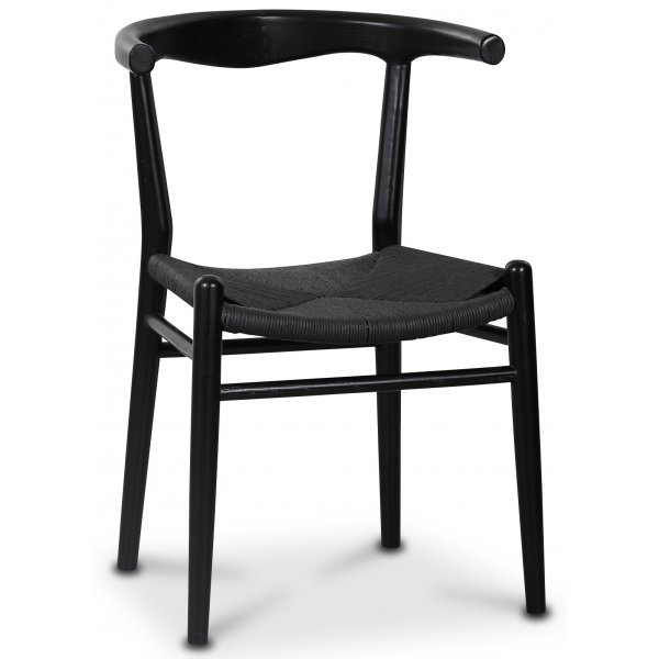 Berit matgrupp, 110 cm runt bord + 4 st svarta Berit stolar Berit matgrupp, 110 cm runt bord + 4 st svarta Berit stolar