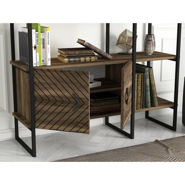 Bibliothèque Santana - Noyer Bibliothèque Santana - Noyer