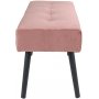 Skiby Sittbnk - Rosa/svart