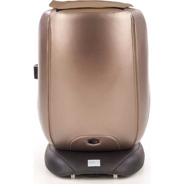 Mercura reclinerfåtölj med massage i beige ekoläder Mercura reclinerfåtölj med massage i beige ekoläder